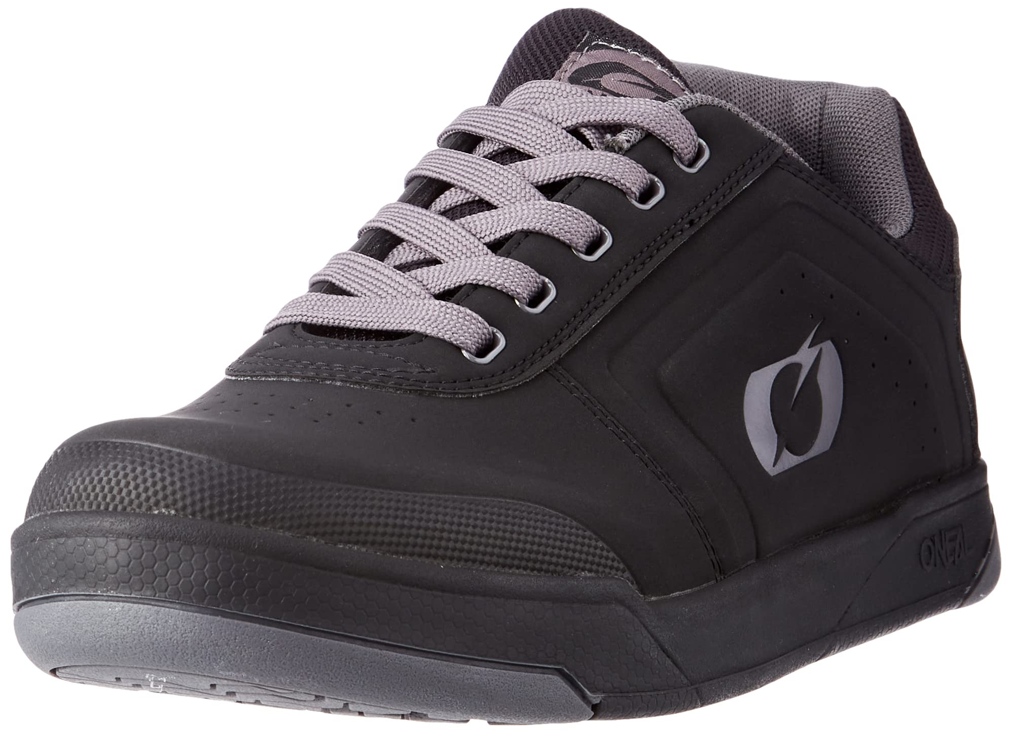O'Neal - Pinned PRO Flat Pedal Shoe, Scarpe Pinned PRO Flat V.22 per Adulti/Unisex, Grigio/Blu, 39 Unisex - Adulto