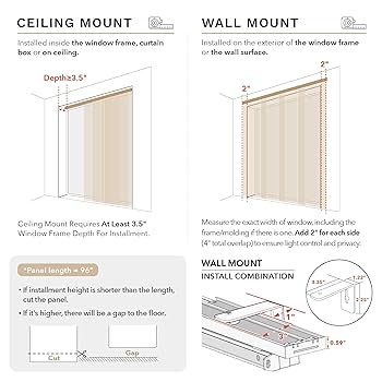 Amazon.com: GoDear Design 99.99% Blackout Adjustable Sliding