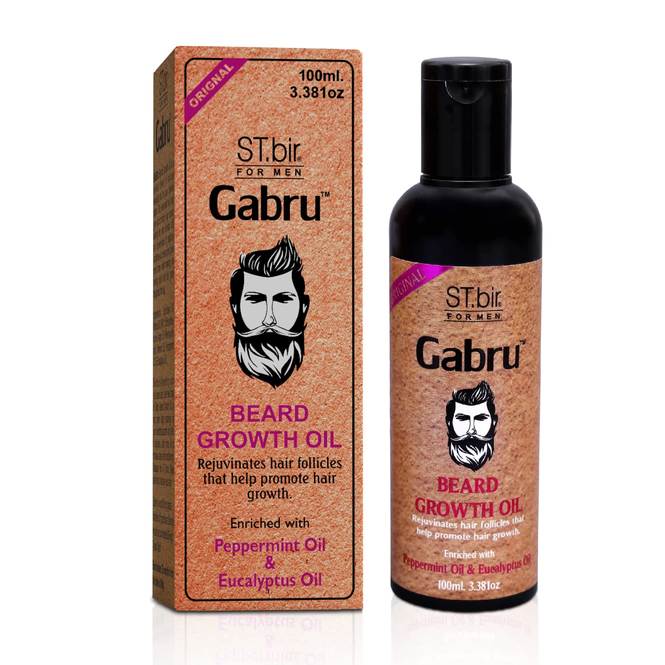 ST.bir Gabru Beard Oil for Men with Peppermint & Eucalyptus 100ML (B09BVRX8Q2) Amazon Price History, Amazon Price Tracker