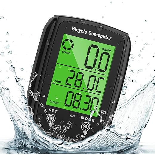 SHIVEXIM Bike Computer 19 Functions IP54