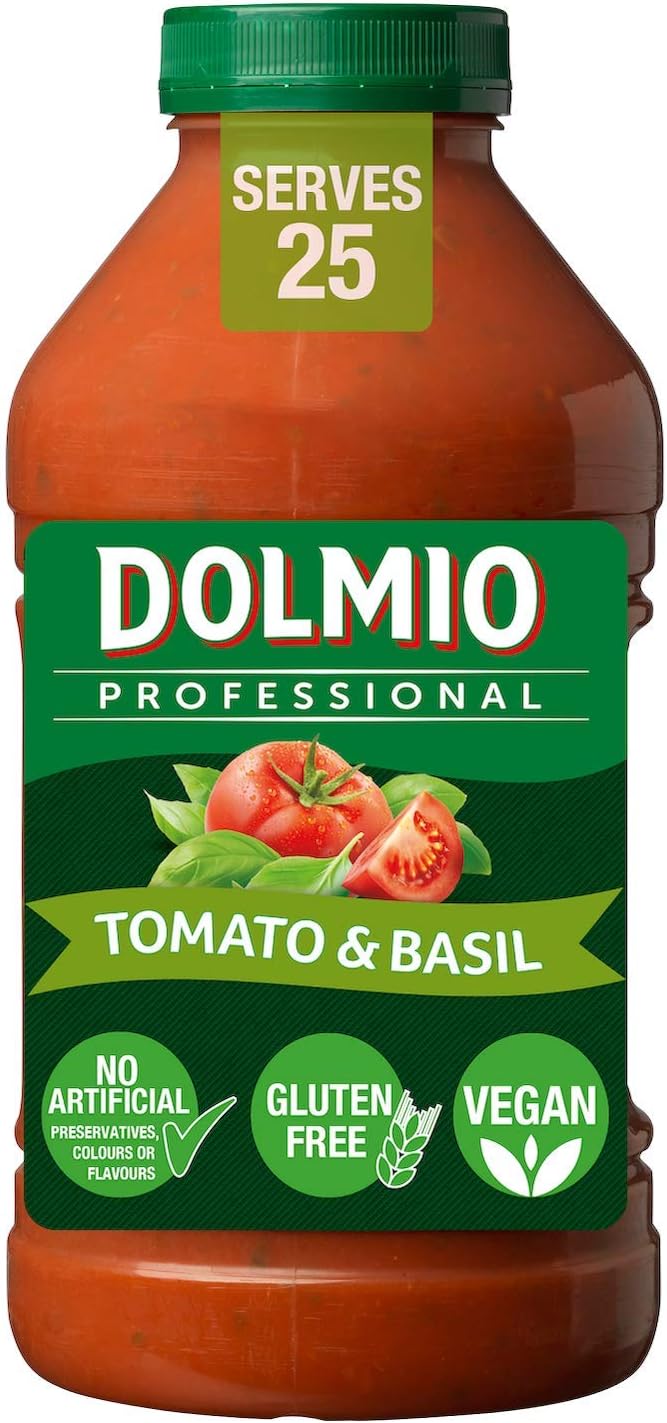 Dolmio Tomato and Basil Pasta Sauce Bulk 2.27 kg, 25 servings