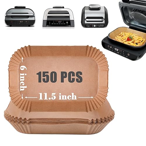 GOAUS Parchment Paper Liners 150 Pcs for Ninja Foodi Smart
