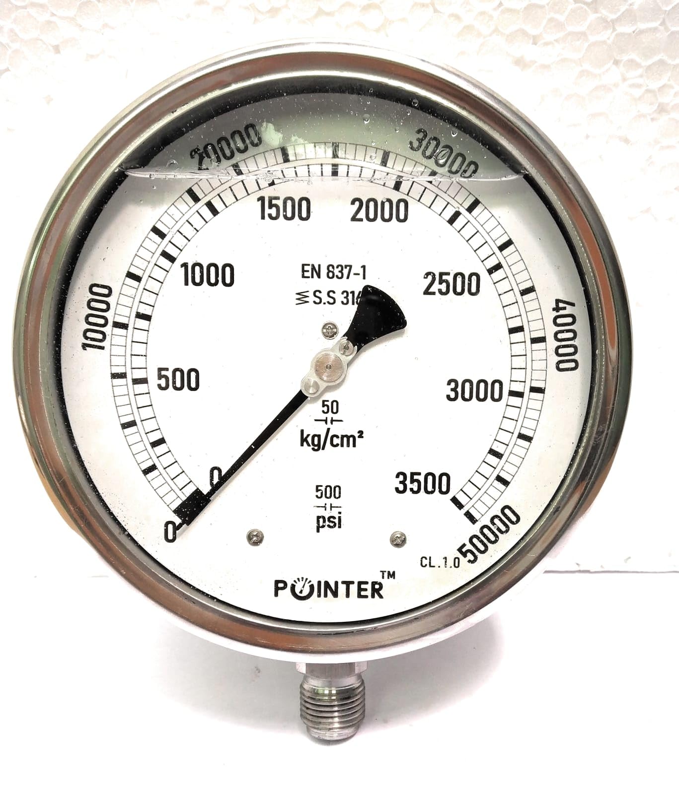 High Pressure Gauge Dual Scale 0-3500 BAR / 0-50000 PSI Ideal for Common Rail (B0CFYC3MMP) Amazon Price History, Amazon Price Tracker