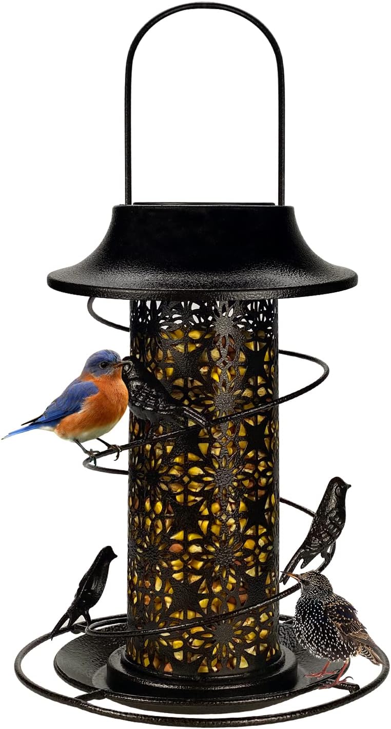 MIXXIDEA Solar bird feeder