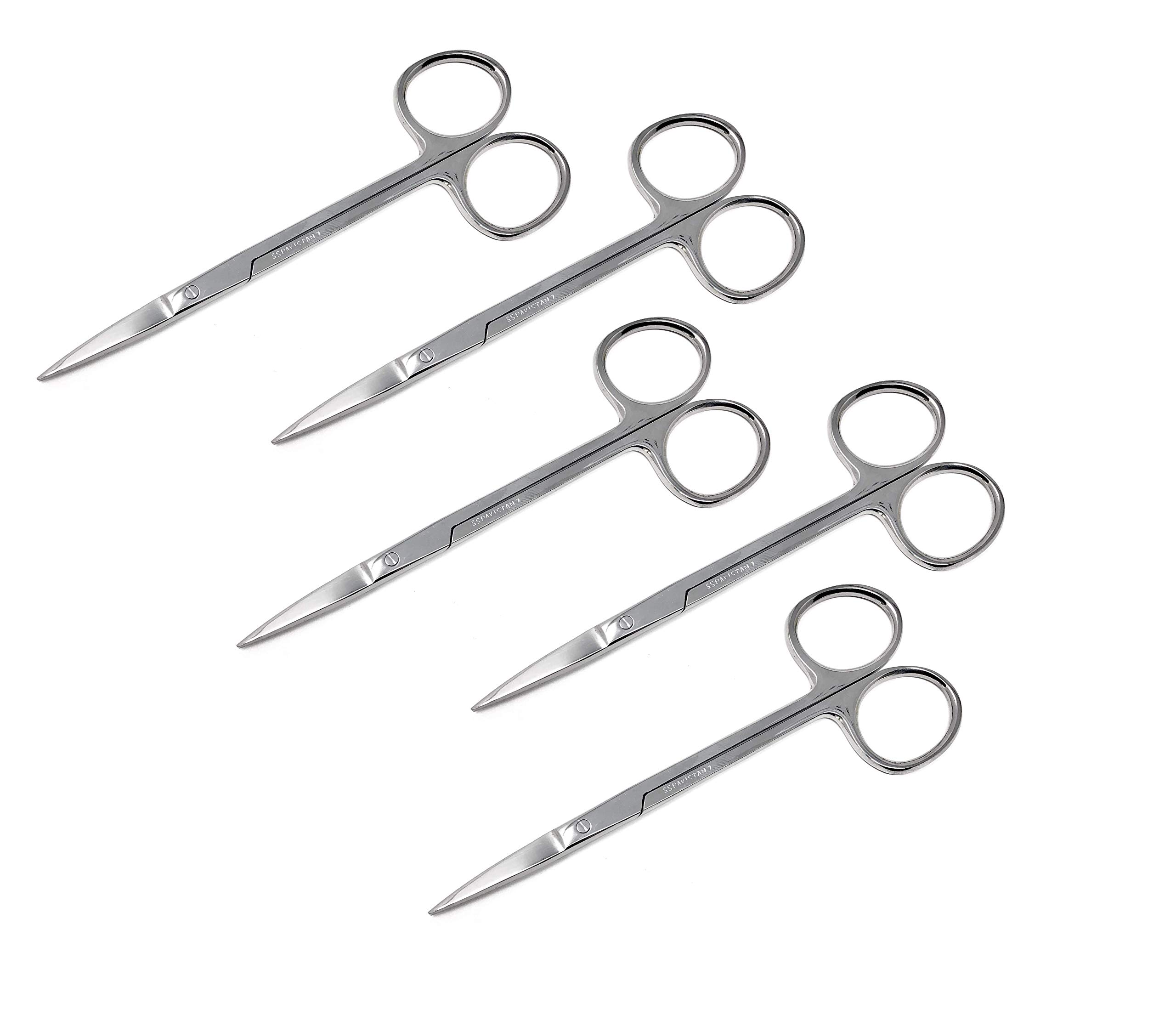 Surgical Scissors Stainless Steel Rainbow Titanium Hemostats With
