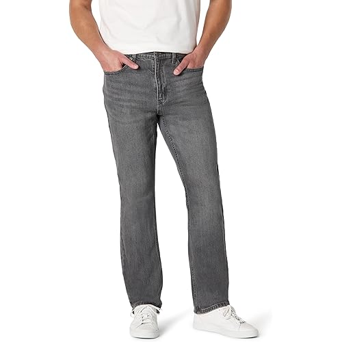 Amazon Essentials Men's Low Stretch Straight-Fit Jeans