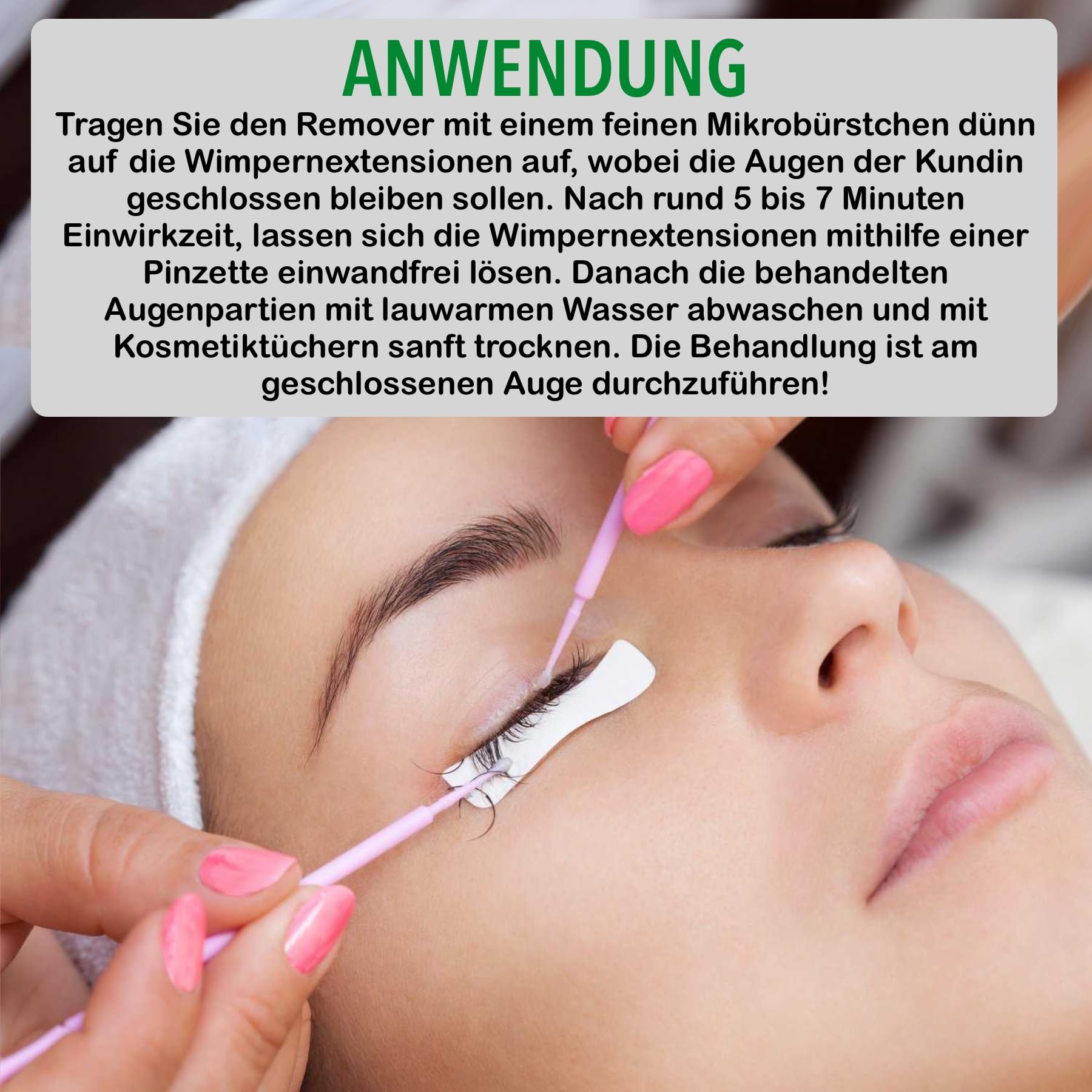 Remover Gel Eyelashes | Lash Extension Remover | Eyelash Extension | LOVELY (15ml), Fragrance:Aloe