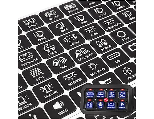 Best Rocker Switch Stickers for Nighttime Visibility and Style