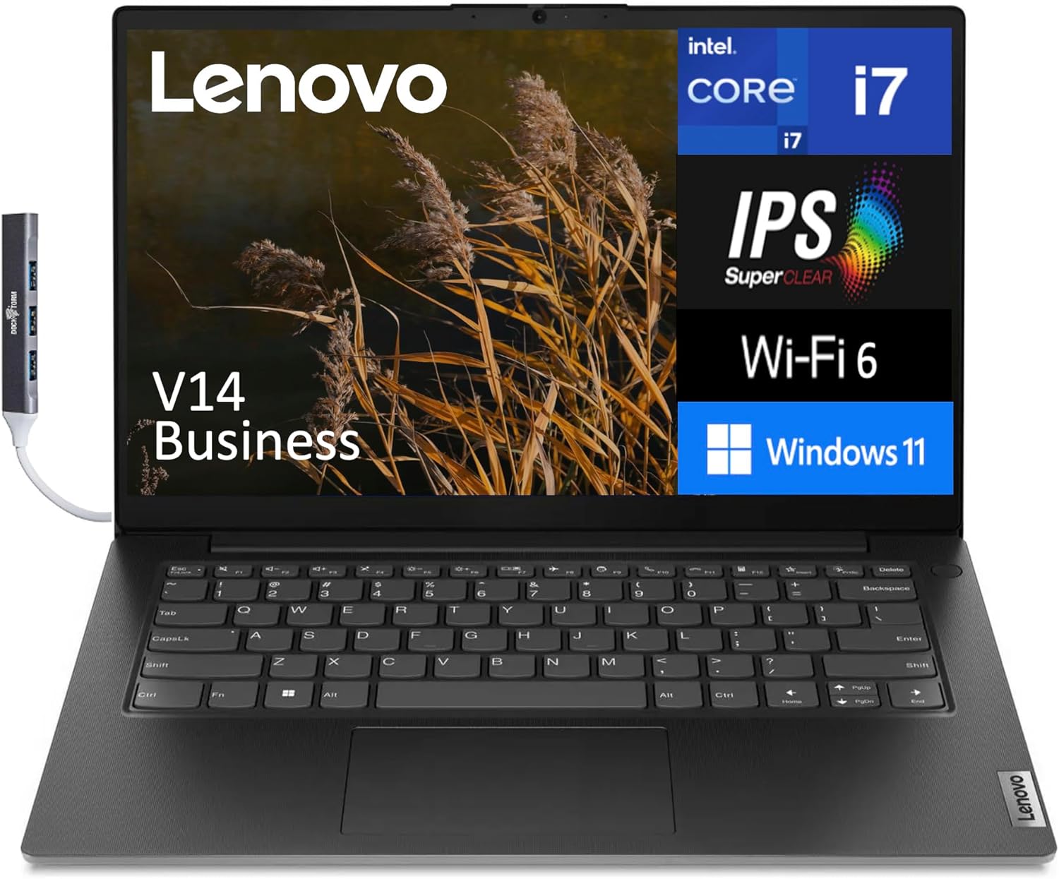 Lenovo V14 IRU 14" Laptop i7-13620H 16GB RAM 512GB SSD