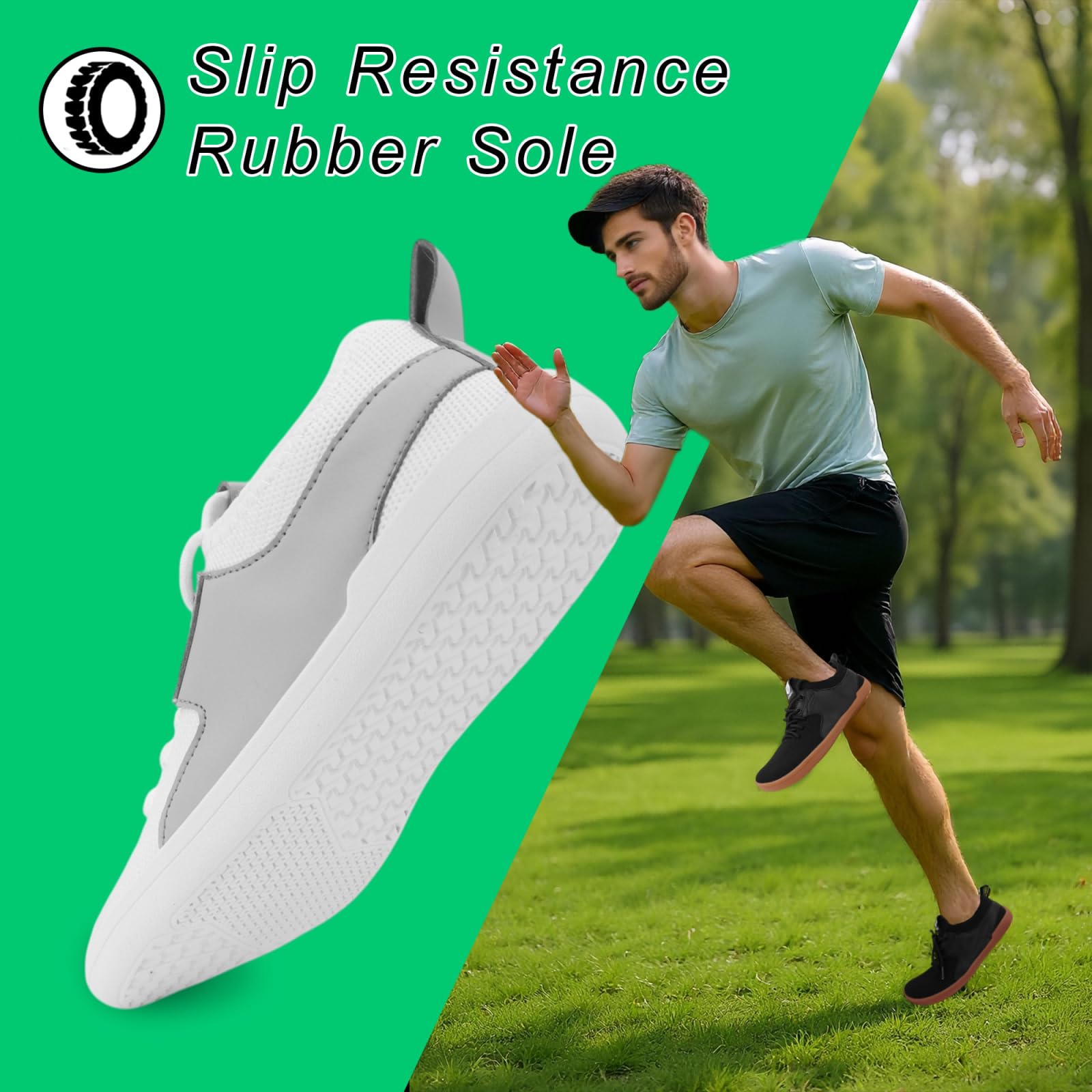 Zapatillas Barefoot Mujer Hombre Calzado Minimalista Zapatos Deportivas Casual Anchas Ligeras Antideslizante Transpirable para Primavera Verano Caminar Gym Fitness Trail