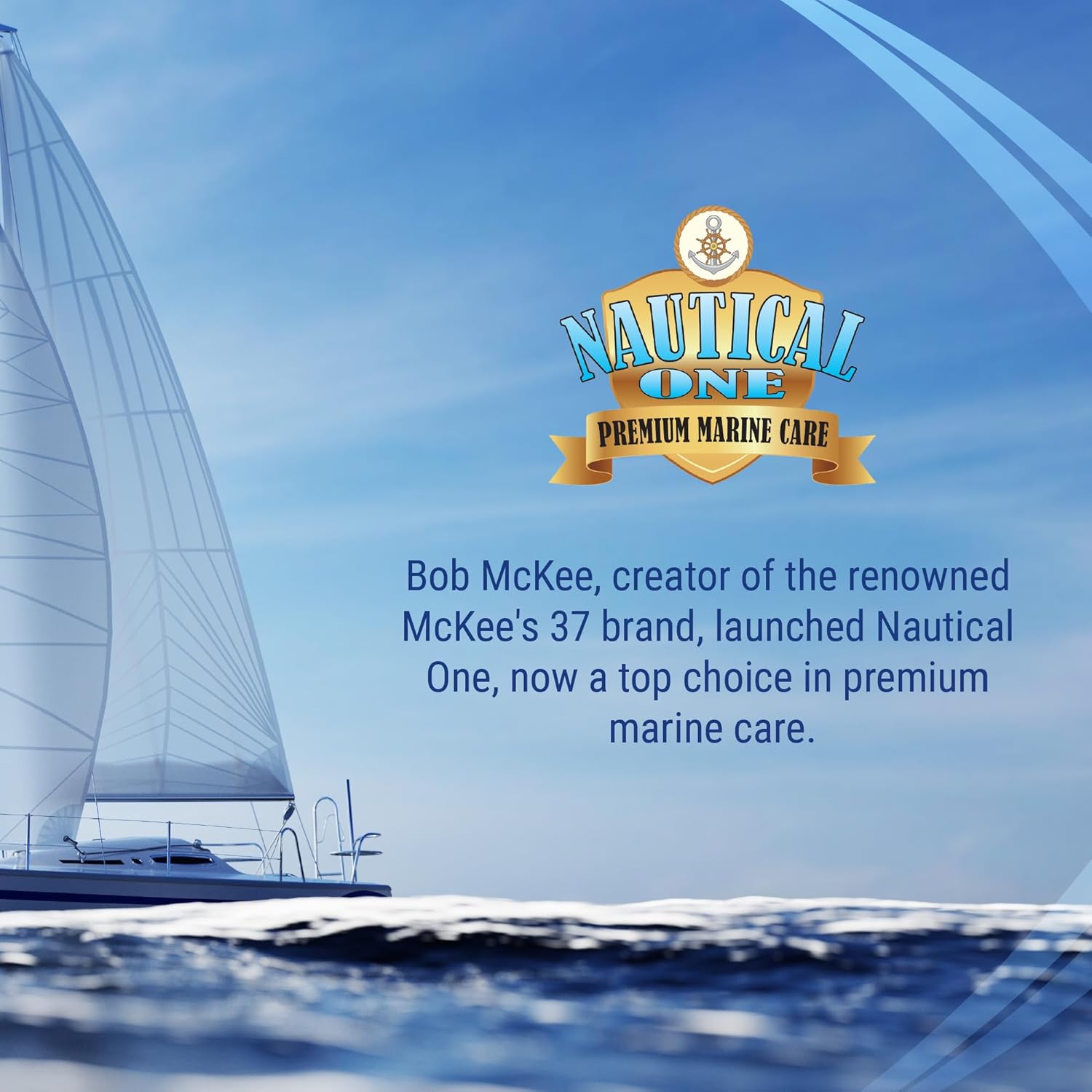 Nautical One - Ceramic Wash And Wax - Boat Wash Soap with SiO2 Ceramic Coating Protection - High Suds (128 oz)