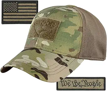 Condor Operator Cap Mesh-Back Bundle - AR-15 & We The People Patches