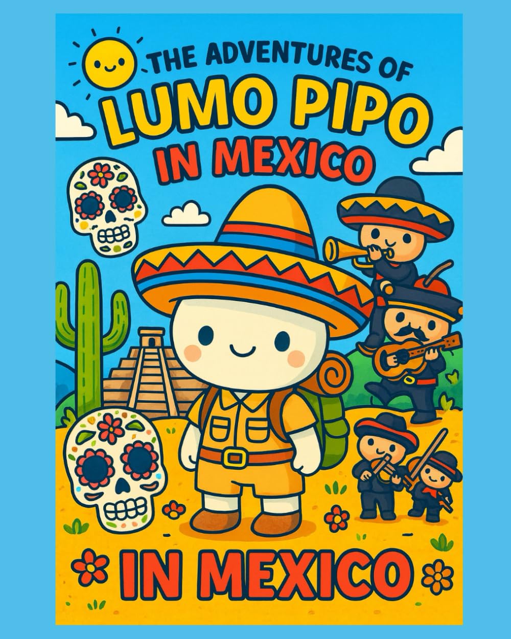 The Adventures of Lumo Pipo in Mexico: 16 Cute Travel-Themed Coloring Pages + Fun Facts for Kids (Lumo Pipo’s Adventures)