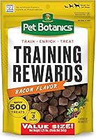 Vista 9 de Pet Botanics Training Rewards - Mini golosinas para perros, tocino, 4 onzas