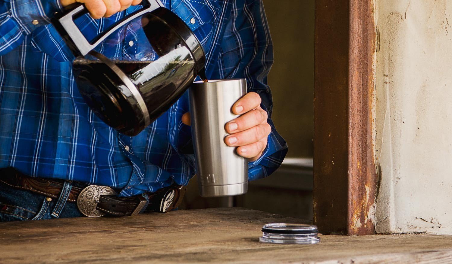 YETI Rambler Vacuum Insulated Tumbler with Lid