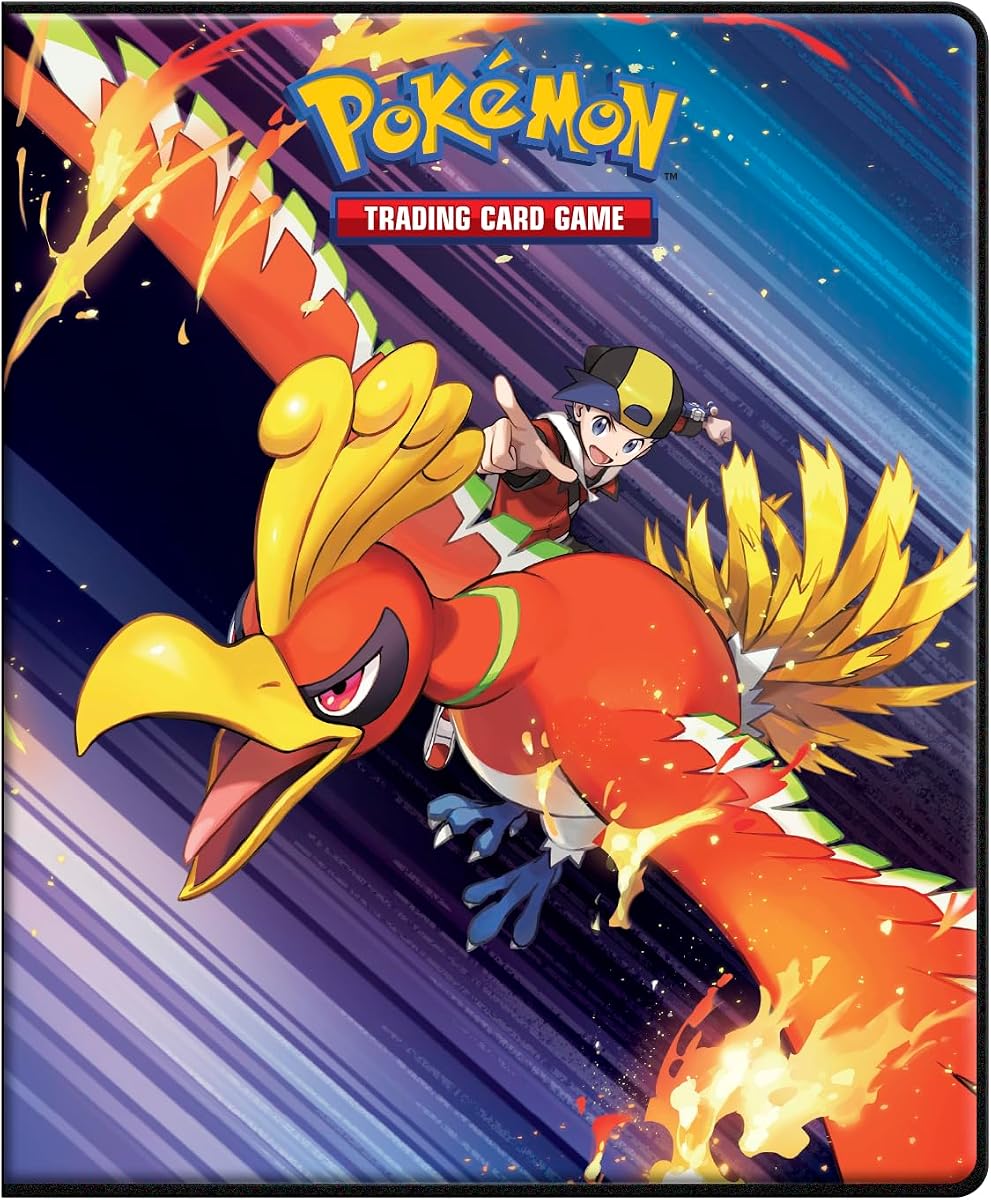 Ultra PRO - Scarlet & Violet: Destined Rivals 4-Pocket Portfolio for Pokémon | Card Portfolio Album that Holds 80+ Cards & Oversized Card Storage, Trading Card Display & Protection