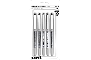 Uniball Fine Vision Needle Rollerball Pens: Premium Smooth Writing Experience