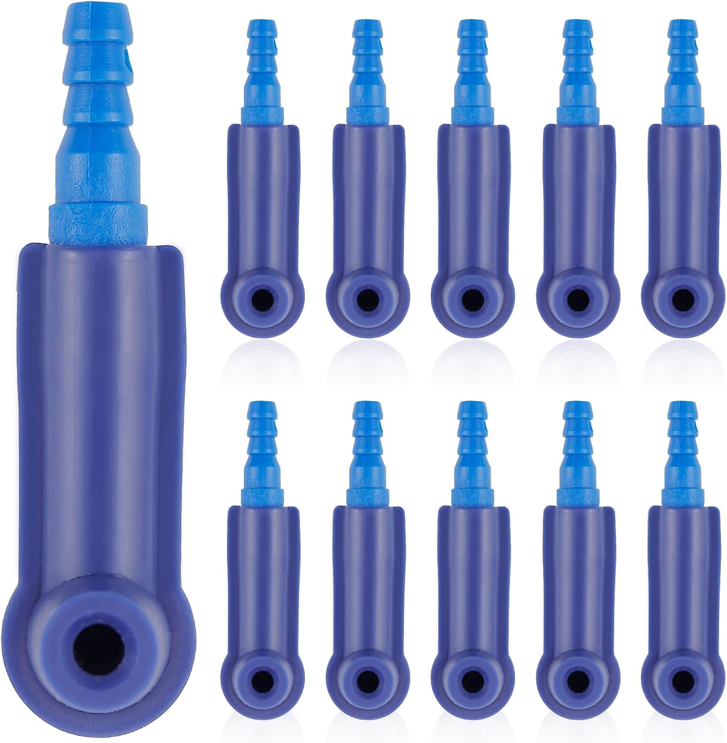 Exchange Tool Connector Brake Bleeding Kit, 10PCS Brake Bleeder Adapter Brake Oil Change Tool Oil Bleeder Pump Exchange Adapter for Cars Trucks Brake System Bleeding Tools