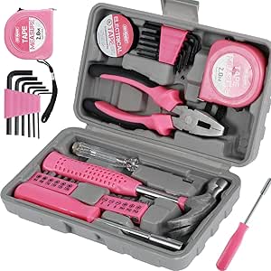 24 Pcs Small Tool Kit for Women Men Household Mini Tool Sets DIY Hand ...