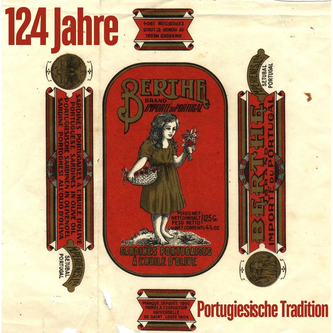Berthe Sardinen in Olivenöl 10 x 125 g Portugal
