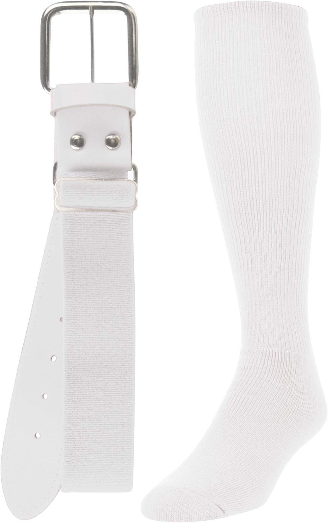 TCK Baseball or Softball Sock/Belt Combo- Youth & Adult Sizes for Boys and Girls Men and Women