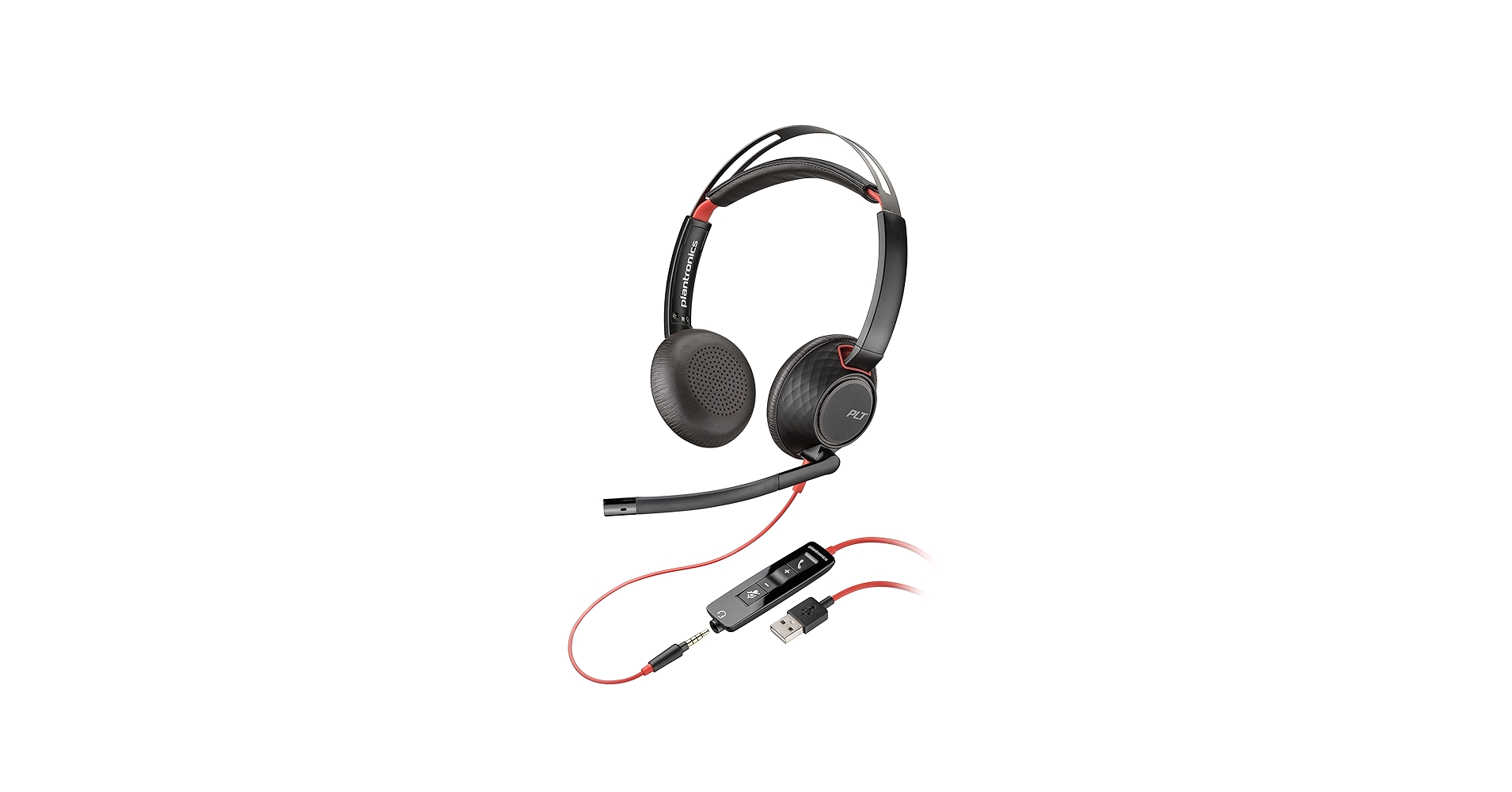 Amazon.com: Poly - Blackwire 5220 USB-A Headset (Plantronics