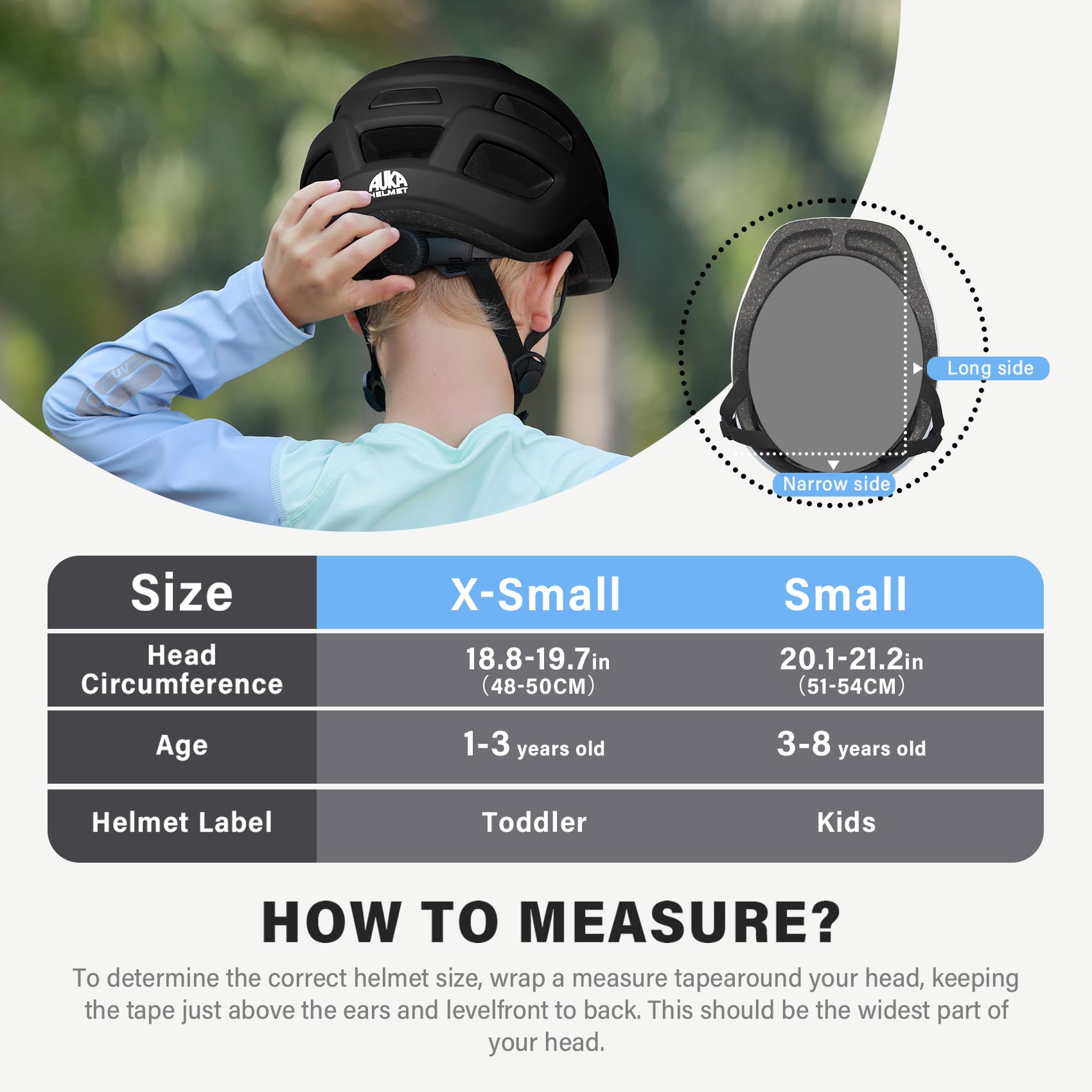 Toddler Kids Bike Helmet, Adjustable Infant Baby Bicycle Helmet for Age 1-2-3-4 Years Child Boys Girls, Lightweight for Multi-Sport Scooter Skateboard, 2 Sizes : Sports & Outdoors