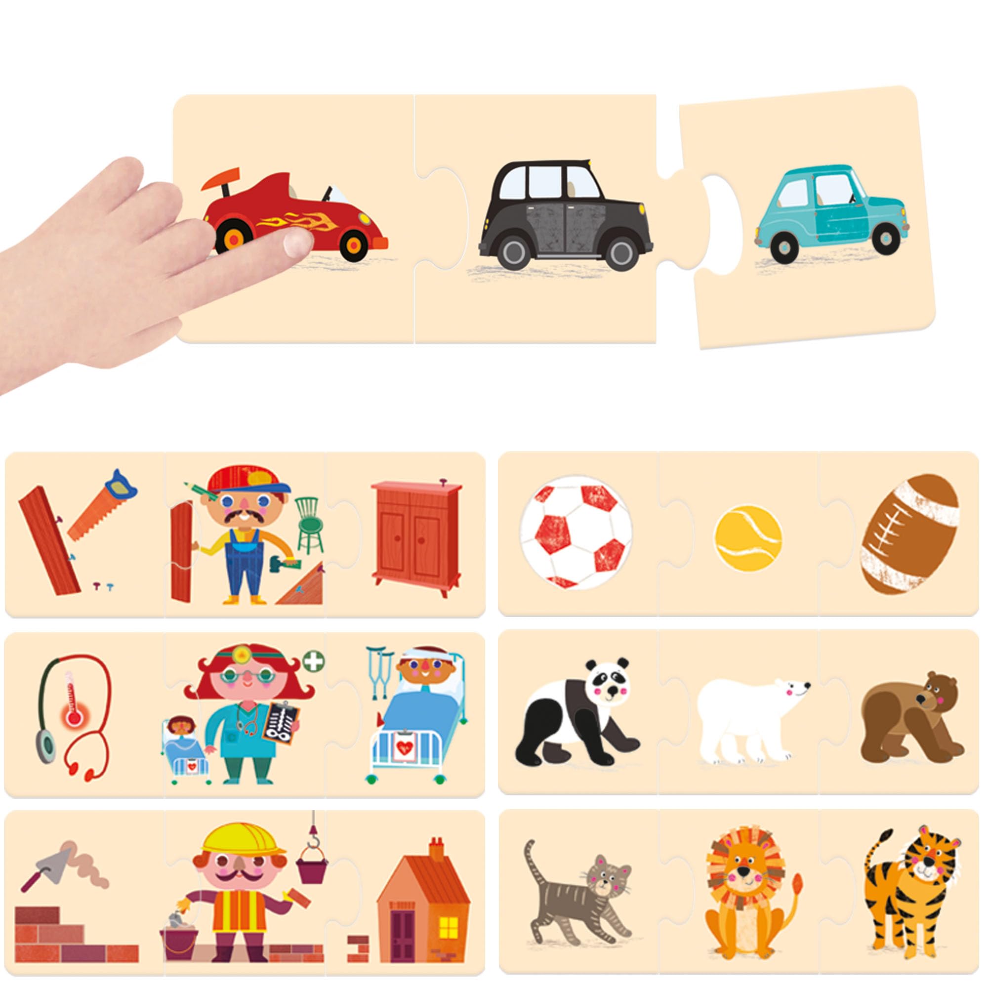 Image secondaire de Headu - Jeu d'Associations Éducatif pour Enfants de 3 à 6 Ans