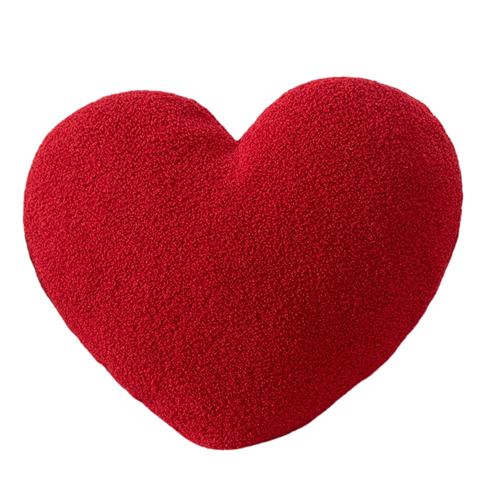 Elnwnnkc Romance Love Shape Pillow with High Resiliences PP Cotton Filling Ideal for Lounges Bedroom Decoration Romance Home Decoration Cushion