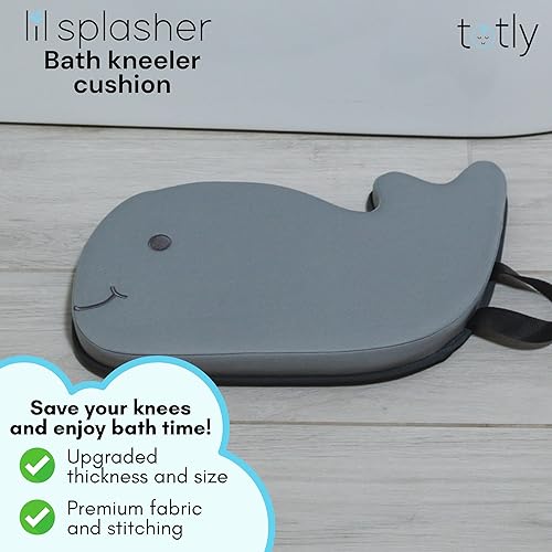 Miniatura 4 de Juego de 5 piezas de artículos esenciales de baño para bebé, kit completo para el baño con taza de enjuague, cubierta de boquilla, rodillera,