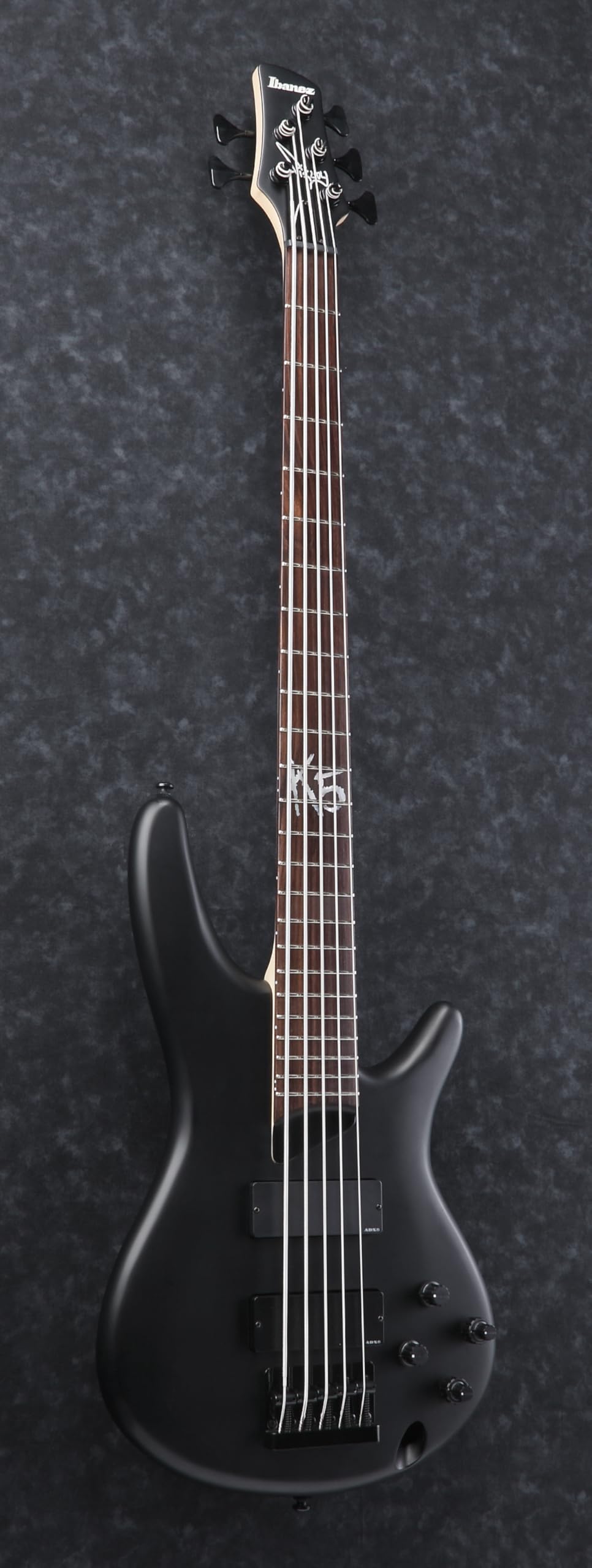 Amazon.co.jp: Ibanez / K5-BKF (Black Flat) Fieldy (KORN) Signature