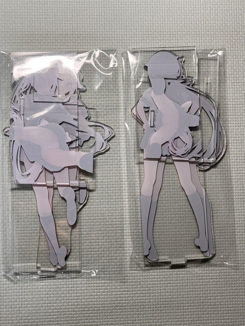 ぬんぬ 刹那 アクリルフィギュア Amazon.co.jp: 刹那ちゃん 未来ちゃん アクリルジオラマ セット