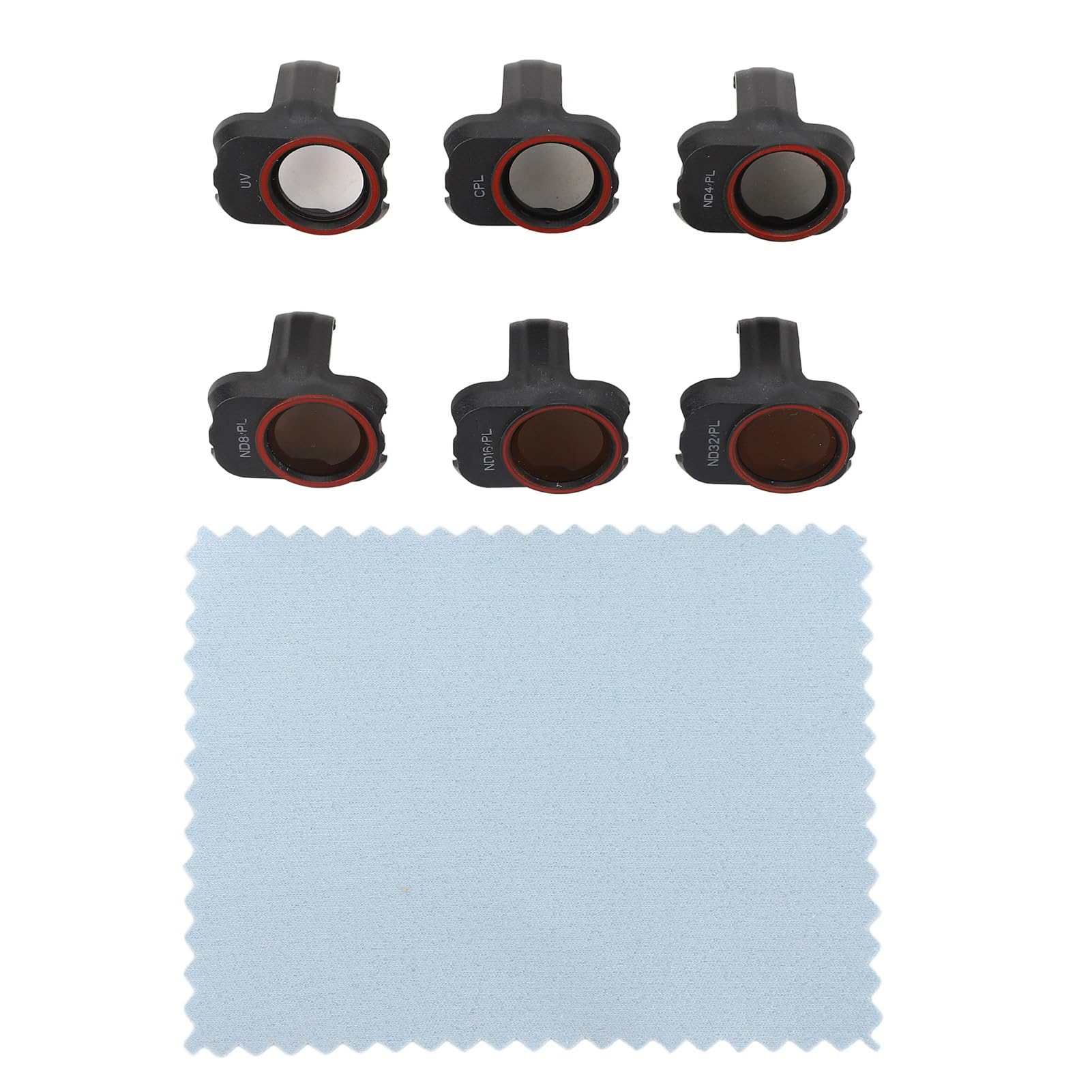 Drone CPL ND Juego de Filtros para Mini 1 2 SE, Filtro de Lente de Densidad Neutra de Vidrio óptico para PC con Estuche de Almacenamiento, Juego de Filtros Versátil, Seis Piezas