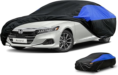 Miniatura 128 de Funda para automóvil Nissan Rogue impermeable para todo tipo de clima, cubierta exterior completa ligera para automóviles, exteriores, sol, UV, 08