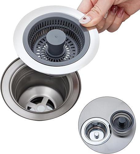 Colador de drenaje para fregadero de cocina, tapones de fregadero de cocina, filtro de olor para fregadero de cocina, coladores de fregadero de