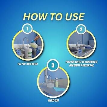 Quality Chemical Chloro-Guard Chlorine Low Temp Dish Sanitizer for Machine Dishwashing, Bulk Sanitizer - Gallon Refill for Cleaning and Sanitizing 128 oz (pack of 2)