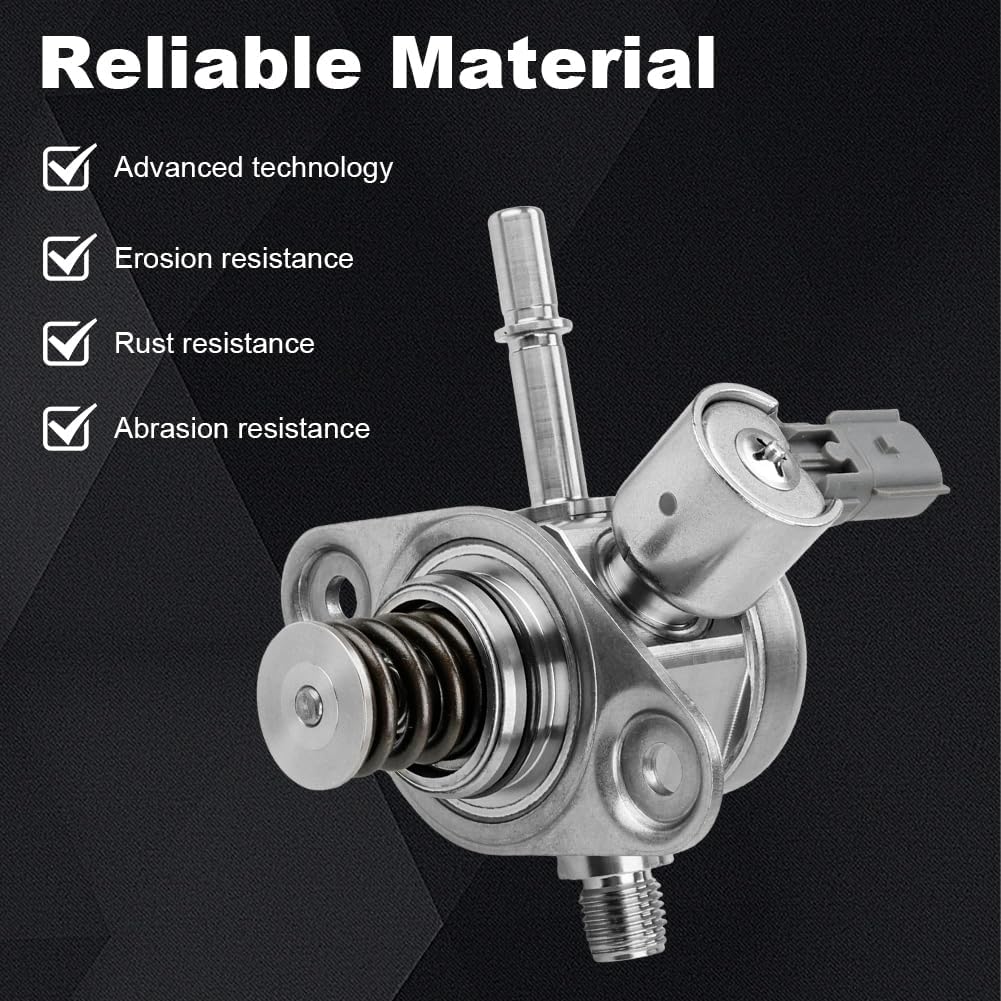 WATERWICH High Pressure Fuel Pump Compatible with Chevy Malibu 2013-2015, Impala 2014-2019, Malibu Limited 2016, Buick Regal 2014-2017 2.0 L 2.5L Replacement for HM10075 12651170 12658481