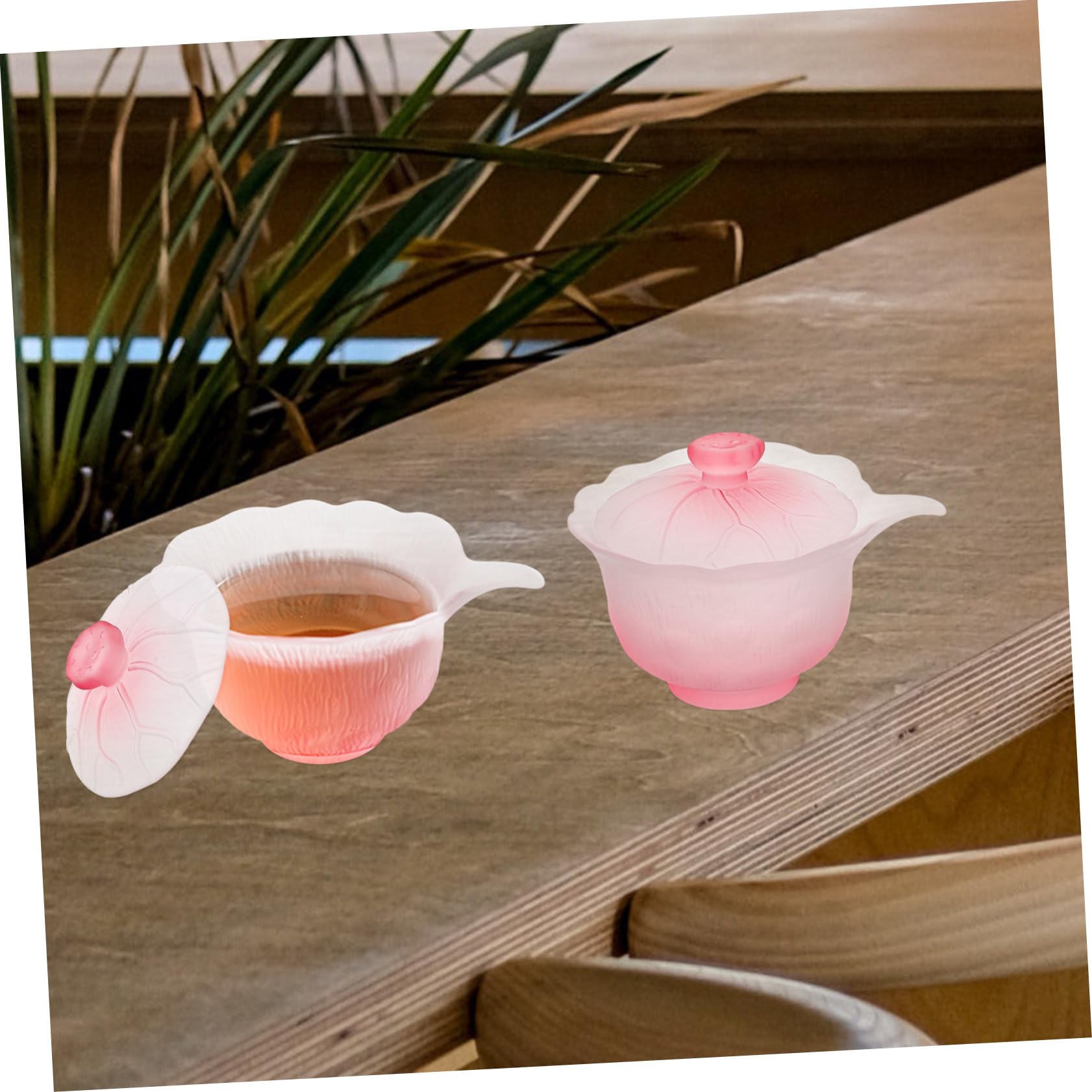 ULTECHNOVO 3stücke Teetasse Mit Deckel Hitzebeständige Kung Fu Teetasse Design Für Tee Wasser Und Getränke Sorgfältige Verarbeitung Für Teeliebhaber