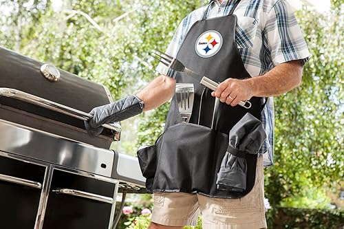 Vista 61 de Picnic TIME NFL BBQ Delantal Tote Pro Grill Set