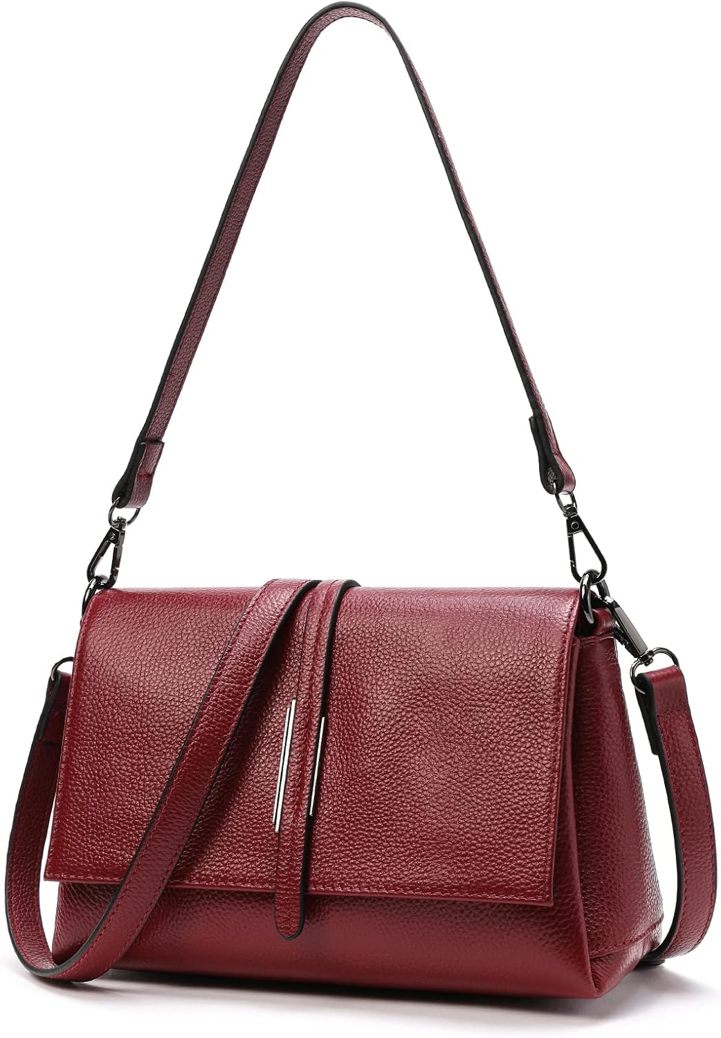 Women Genuine Leather Shoulder Bags Classic Crossbody Purses for Lady Handbag | Genuine Leather, Classic, Purses, Lady