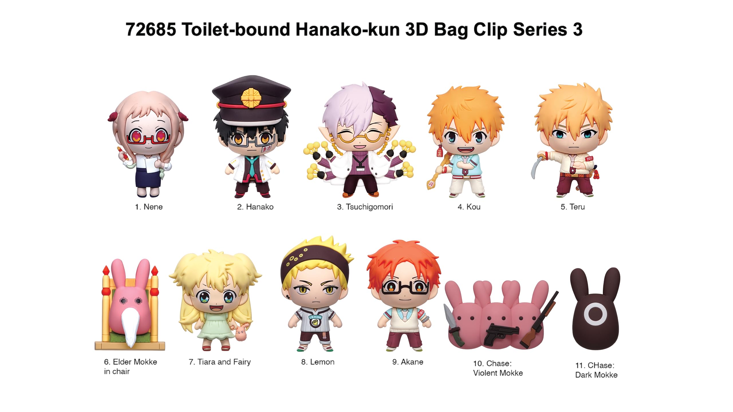 アクセサリー hanako Toilet-Bound Hanako-kun Series 3 – 5
