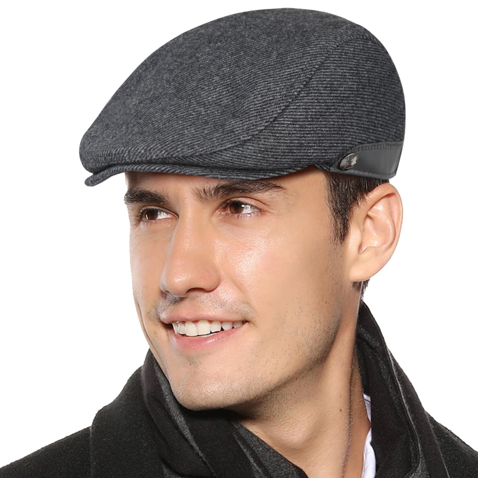 Sumolux Mens Newsboy Hat Flat Cap Gatsby Newsboy Lvy Irish Hats Driving Cabbie Hunting Cap