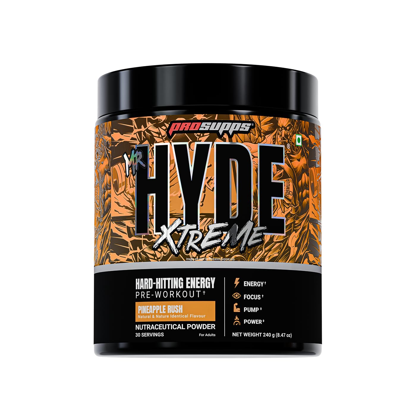ProSupps Hyde Xtreme Watermelon High Stim Pre Workout, 30 Servings — Amazon image 8
