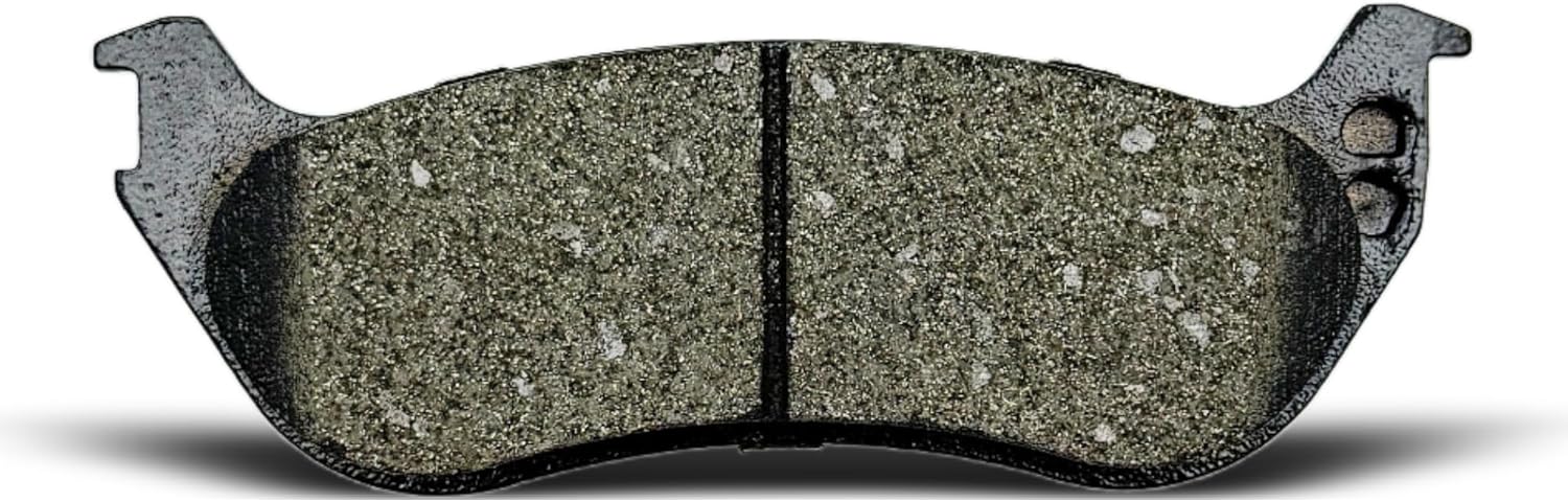 ALADICHE Front Rear Brake Pads Compatible with 2006-2010 Ford Explorer,for 2007-2010 Ford Explorer sport trac,for 2006-2010 Mercury Mountainrrt (D1109 D1158)