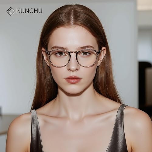 Miniatura 3 de Gafas de luz azul para mujeres y hombres, antifatiga ocular, gafas de bloqueo de luz azul, gafas ligeras retro para juegos
