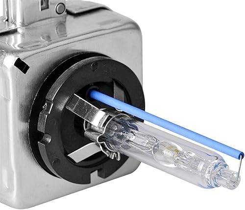 Miniatura 8 de Troniz Bombillas HID D3S D3R de 35 W súper brillantes de xenón de fábrica 66340 de repuesto directo Plug-N-Play, 10000 K azul profundo, paquete de 2
