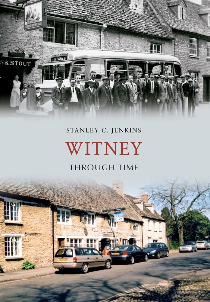 Witney Through Time by Jenkins  New 9781445609492 Fast Free Shipping.+