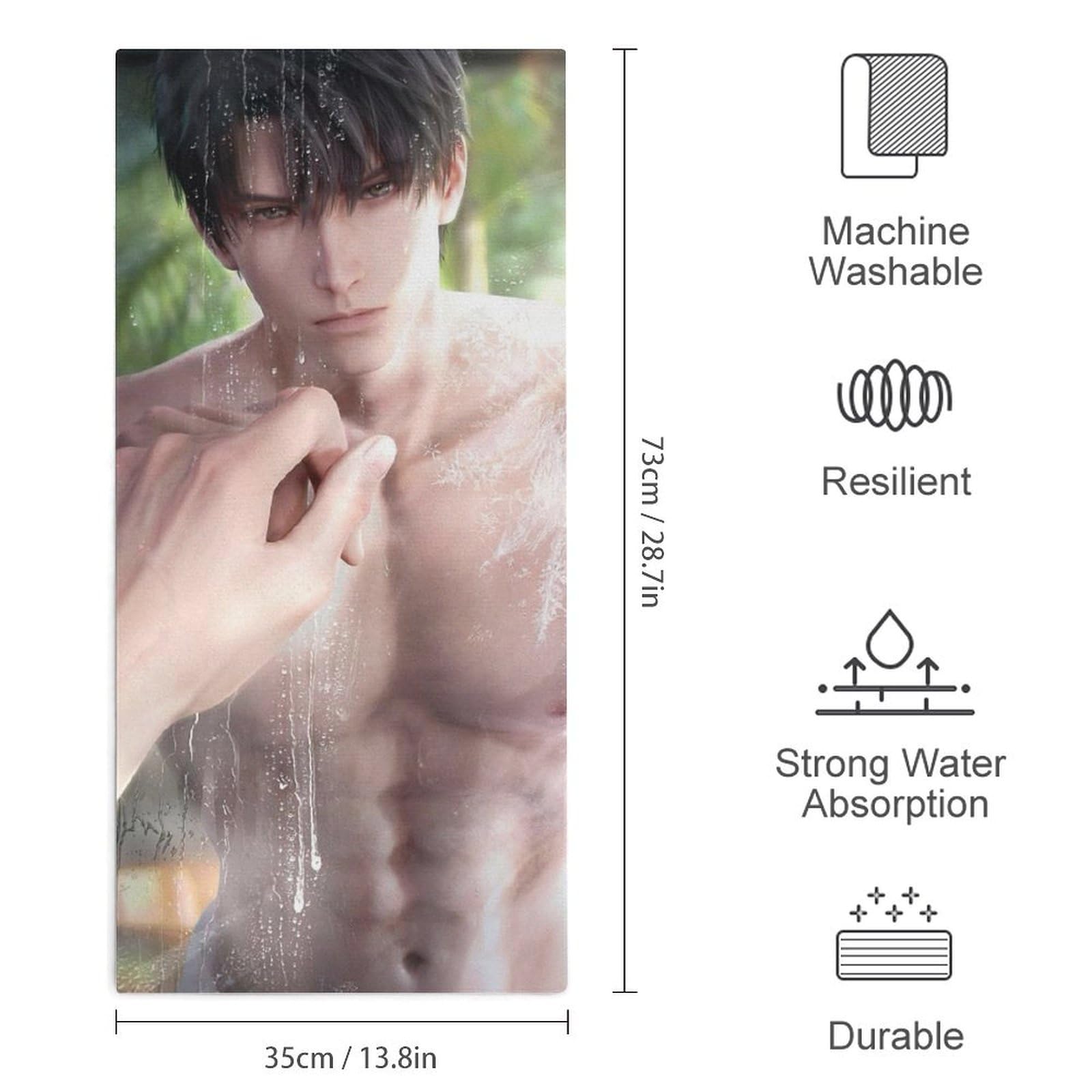 Amazon｜[Lisianthus] 恋と深空 (18) タオル フェイスタオル バス