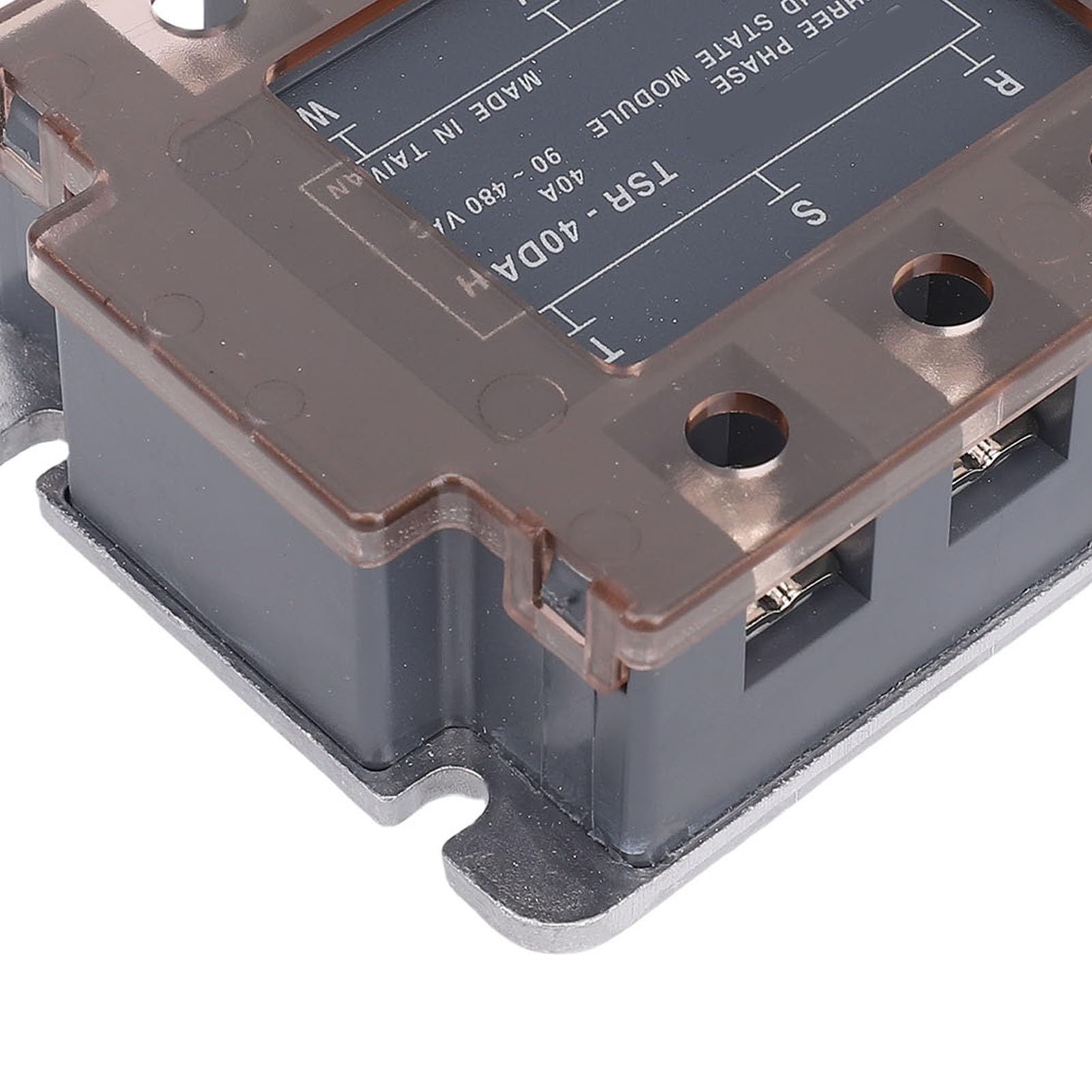 FILFEEL TSR-40DA-H Trójfazowy Przekaźnik Stanu 40 A 90–480 V AC Trójfazowy moduł Tyrystorowy z płytą bazową do Sterowania Silnikami Przemysłowymi i Zarządzania mocą