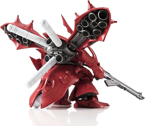 Miniatura 6 de Bandai Tamashii Nations Nxedge Style Nightingale Figura de acción "Contraataque de Gundam Char"